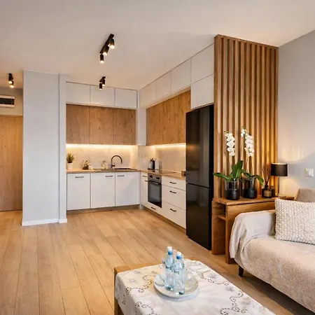 Elegant 1-bedroom Flat With Balcony Near Wroclaw Dobrzykowice